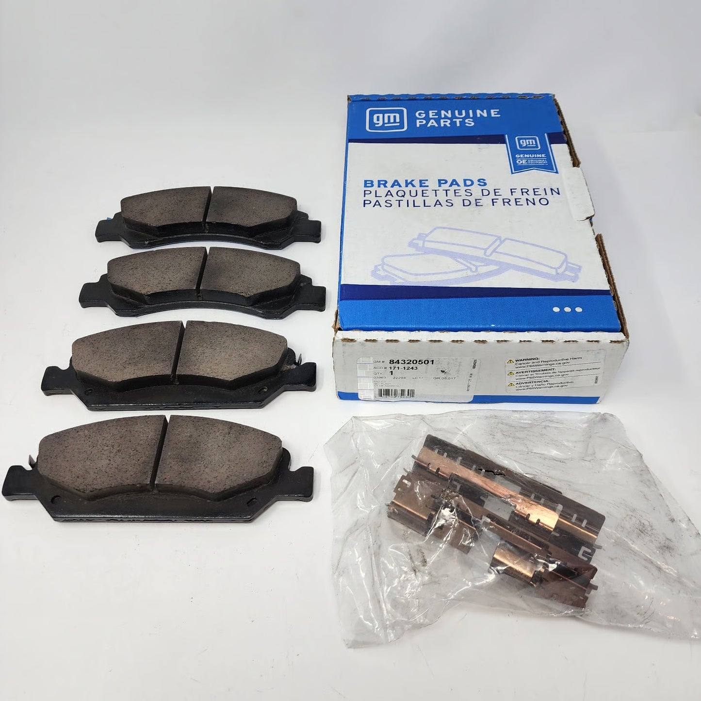 BRAKE PAD FRONT YUKON, TAHOE, ESCALADE 2007-2014
